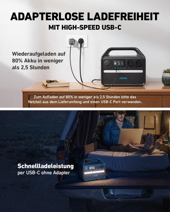 Image du produit Anker Station d'alimentation (512 Wh, 7.60 kg)