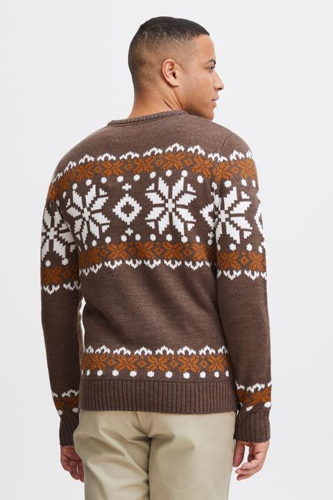 Immagine prodotto Solid Norwig Maglione In Maglia Grossa Pullover Maglieria Da Uomo Con Girocollo (XL)