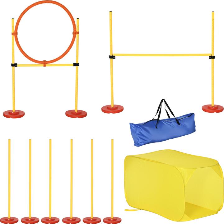 PawHut Agility Set für 4 verschiedene Trainingsvarianten (Agility)