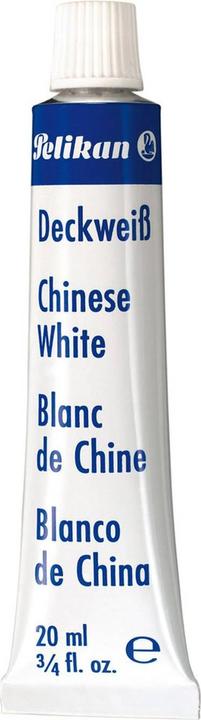 Actual product image Pelikan Opaque white 732 (Chinese White, 20 ml)