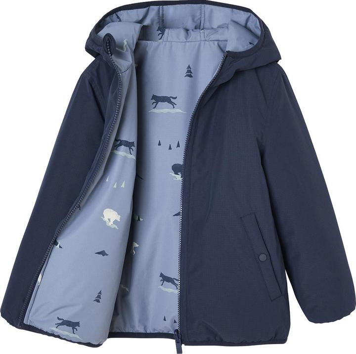 Image du produit Vertbaudet Wendbare Jungen Light-Steppjacke mit Recycling-Polyester (98)