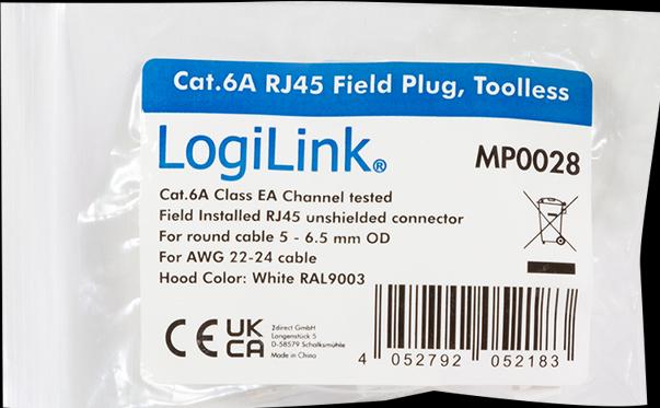 Produktbild LogiLink MP0028 (Netzwerkkabel Stecker)