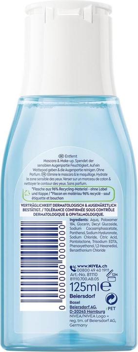Produktbild NIVEA Sanfter Augen Make-up Entferner (Make-Up Entferner, 125 ml)