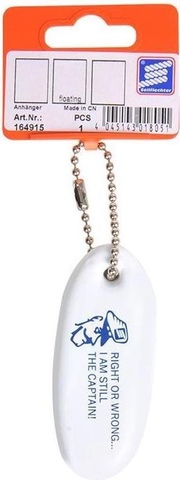Produktbild Seilflechter Schlüsselanhänger schwimmend, weiss