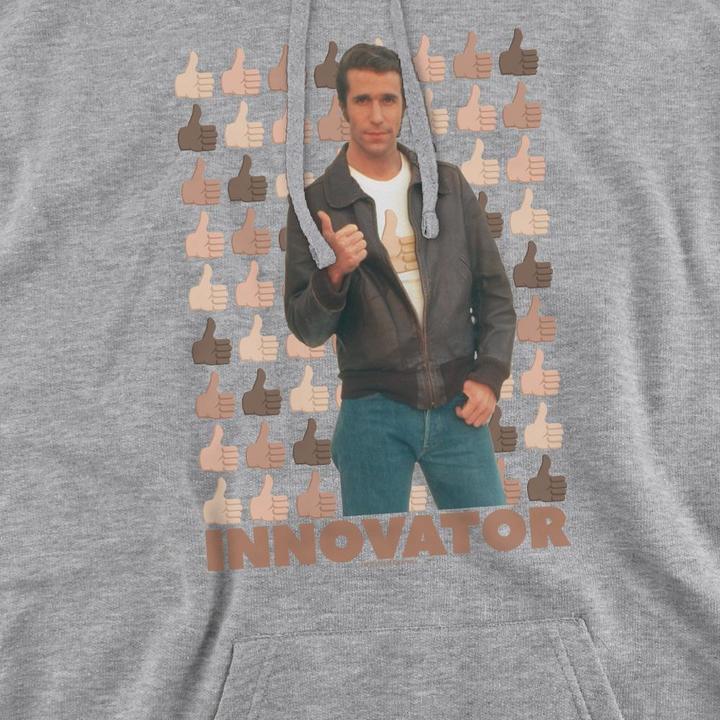 Immagine prodotto Happy Days Innovator Felpa con Cappuccio Uomo (M)