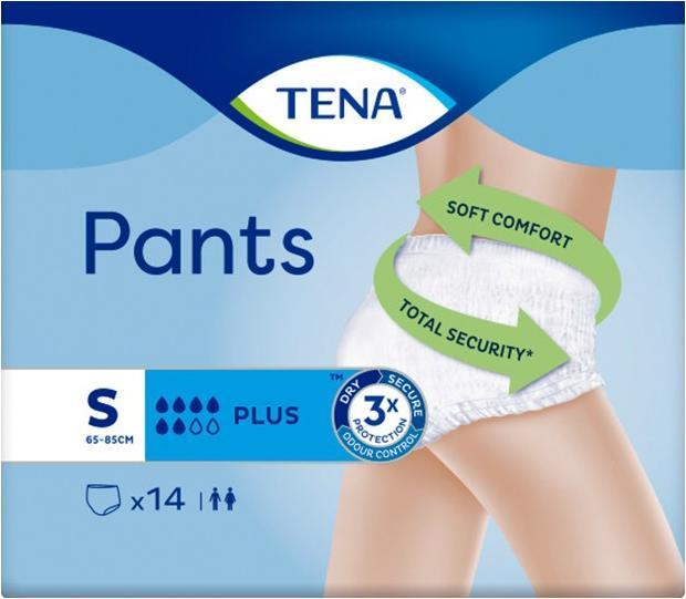 Actual product image Tena Pants Plus Small (14 x, Mini)