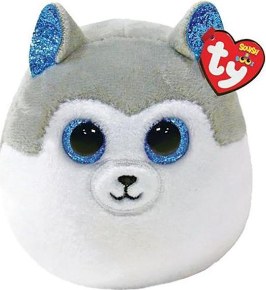 Ty Teeny Squish a Boo Slush Husky 8cm (8 cm)