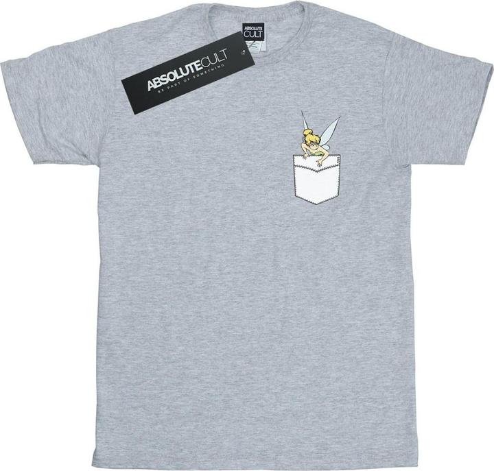 Disney Tinker Bell Faux Pocket TShirt (S)