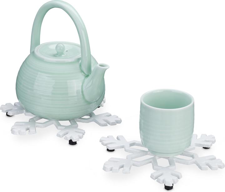 Produktbild Relaxdays 2x Topfuntersetzer (2 x, Pfannenuntersetzer)