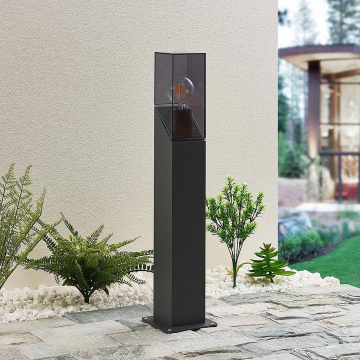 Produktbild Lucande Fiola Garten Leuchte H60 Anthracite (E27, IP54)