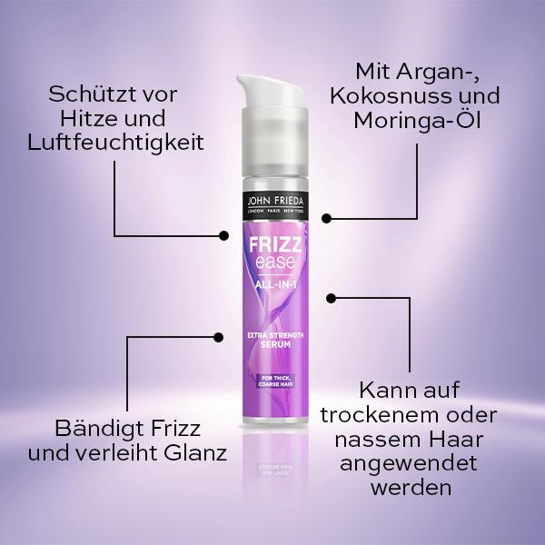 Image du produit John Frieda Frizz Ease - Original Extra Strong 4 in 1 Serum (50 ml)
