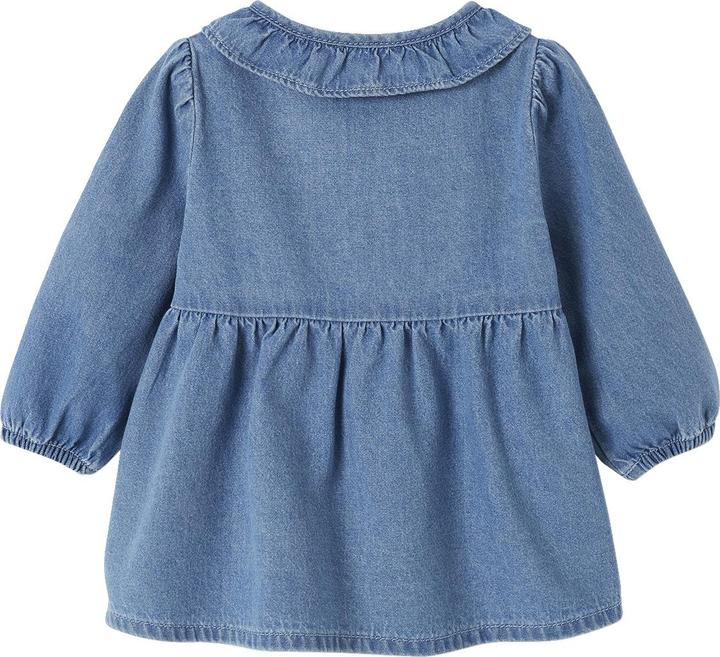 Image du produit Vertbaudet Robe en jean bébé fille (68)