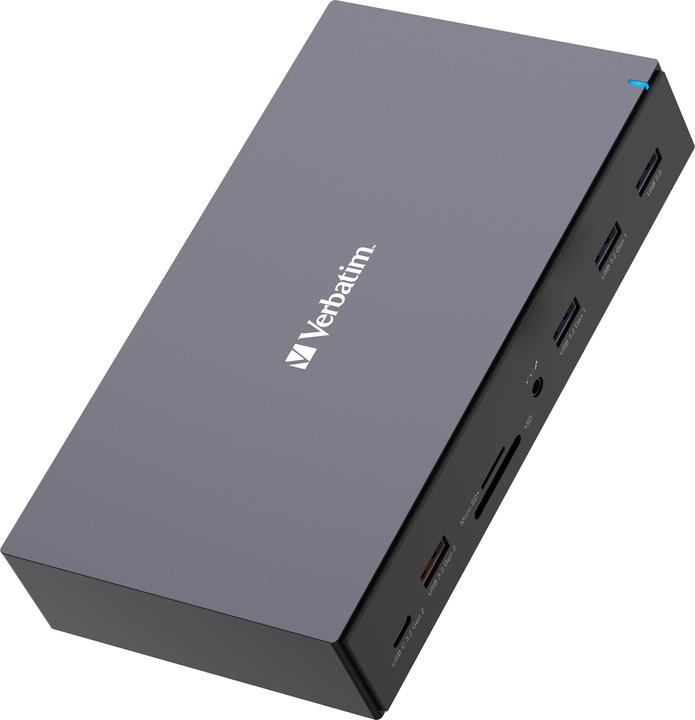Actual product image Verbatim USB-C Pro Docking Station 17 Port CDS-17 (USB-C, 17 Ports)