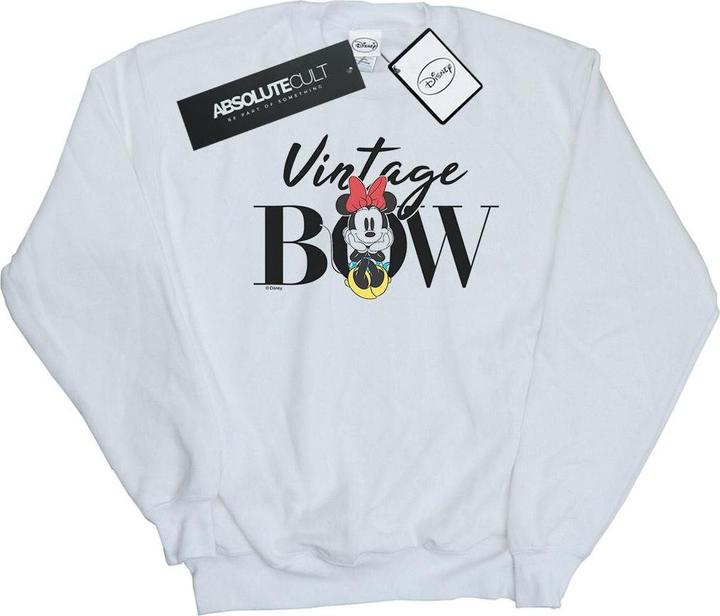 Disney Minnie Mouse Vintage Bow Sweatshirt Mädchen