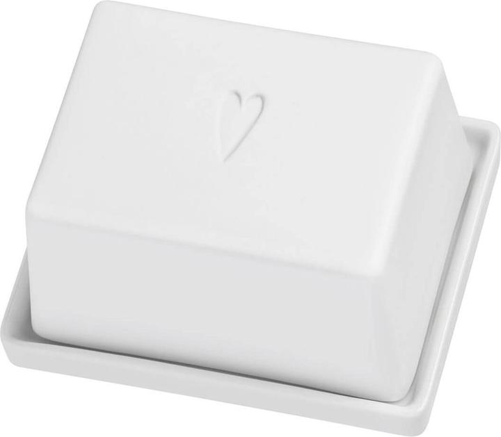 Räder 1/4 Butterdose Herz