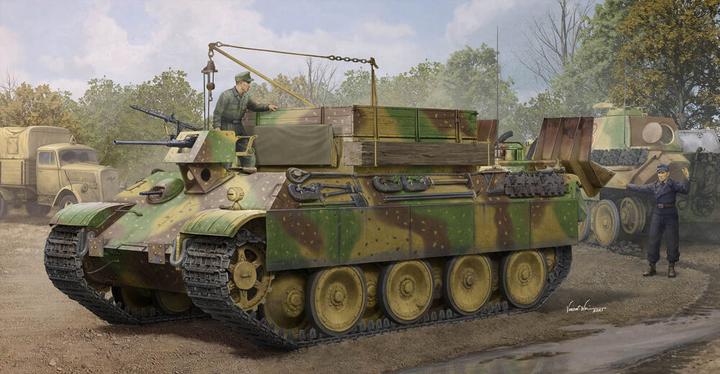 Actual product image Hobby Boss German Sd.Kfz.179 Bergepanther Ausf.G Late Version