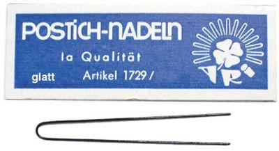 Cosmetic Postichnadeln 70x0,8mm schwarz 45er Käst (45 Stk.)