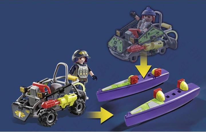 Produktbild Playmobil SWAT-Multi-Terrain-Quad (71147, Playmobil City Action)
