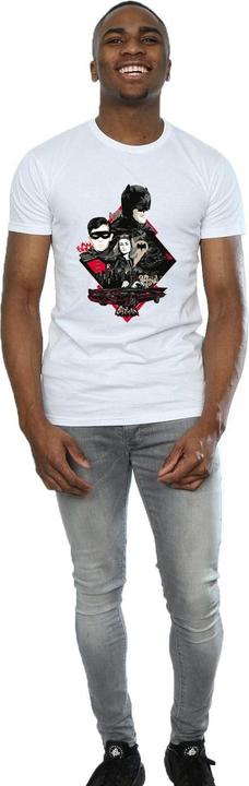 Produktbild Batman TV Serie Charakter Skyline TShirt (XL)