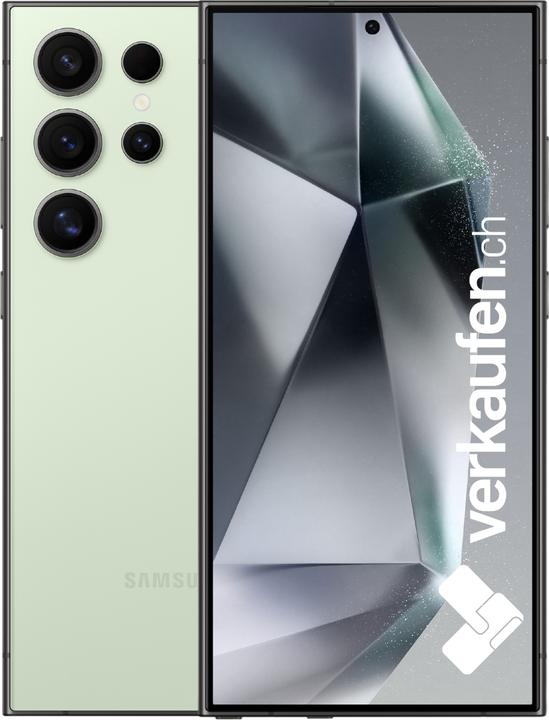 Actual product image verkaufen.ch Galaxy S24 Ultra (0.51 GB, Titanium Green, 267.72", 200 Mpx, SIM + eSIM, A / Like new)