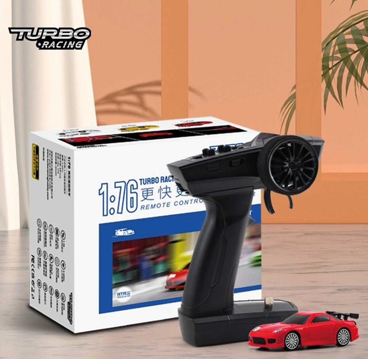 Actual product image Turbo Racing 1/76 C71 Sports RC Car RTR red (RTR Ready-to-Run)