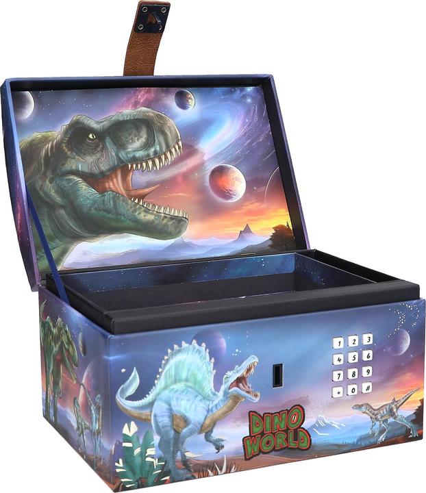 Produktbild Magni DEPESCHE DINO World Schatztruhe mit LED Code und Sound