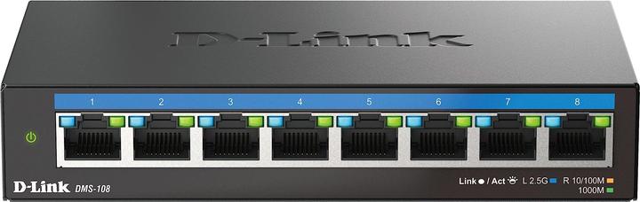 Actual product image D-Link DMS-108 (8 Ports)