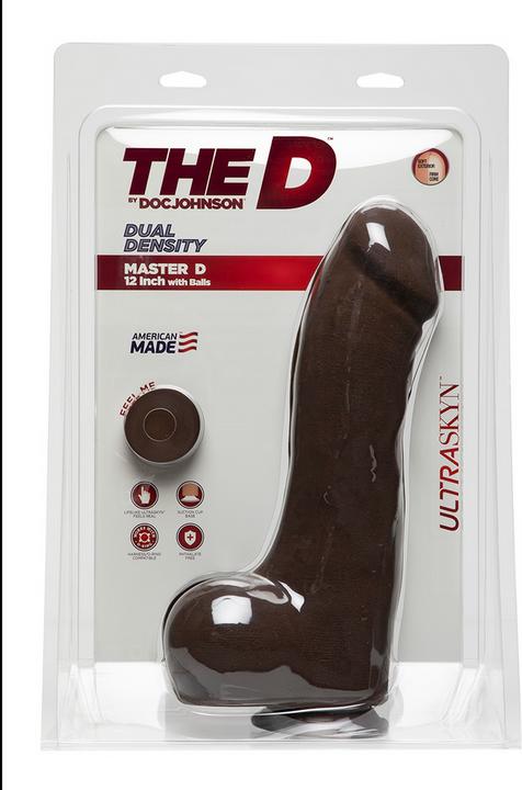 Image du produit Doc Johnson Master D - 12 Inch With Balls Ultraskyn