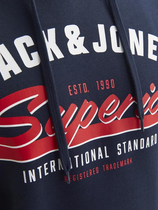 Immagine prodotto Jack & Jones JJELOGO SWEAT HOOD 2 COL 24/25 NOOS PLS (7XL)