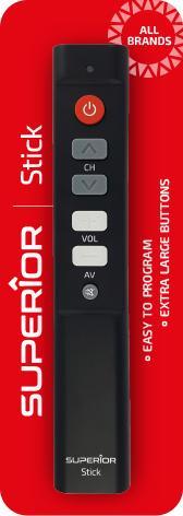 Actual product image Superior Stick (Universal remote control, Infrared)
