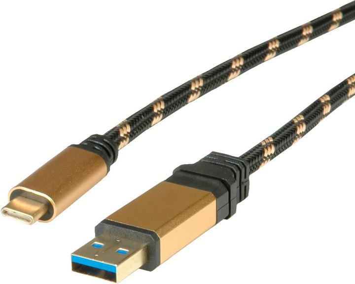 Actual product image Roline GOLD USB cable (1 m, USB 3.1, 4.50 W)