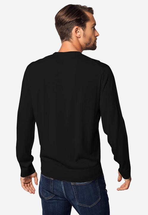 Actual product image Bellemere Pullover Pure Crew Neck Merino-Cashmere Sweater (XL)