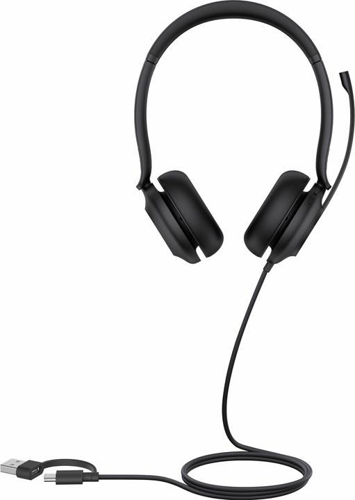 Actual product image Yealink Headset UH35 Dual Teams USB-C/A (Cable, USB-A)
