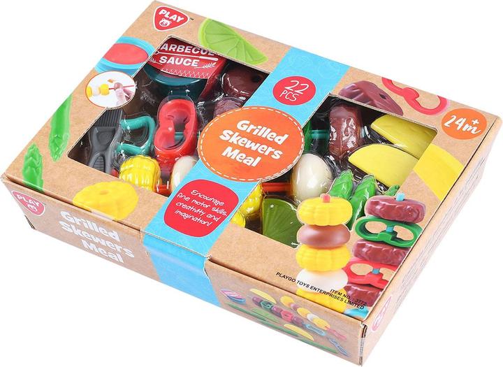 Produktbild Play Toy Food Grillspiesse Spielset, 22-teilig.