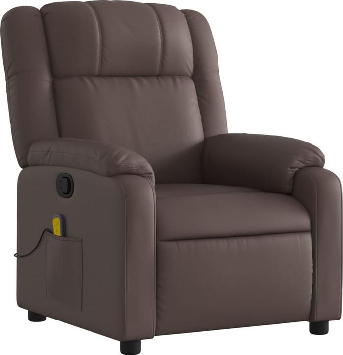 Immagine prodotto VidaXL Sedia da massaggio in similpelle marrone,Colore: Marrone,Materiale