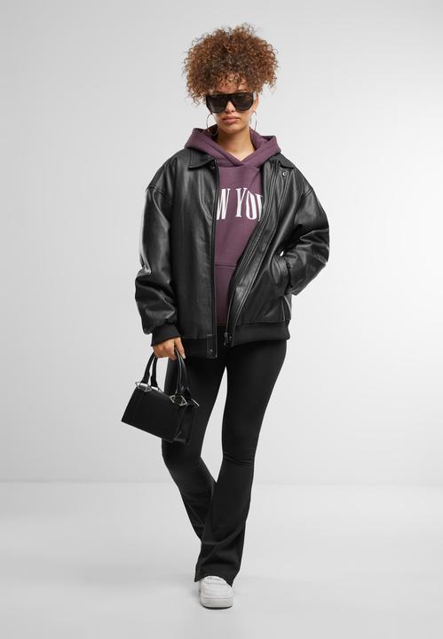 Actual product image Miss Tee New York Ladies Fluffy Hoody - 178529 (M)