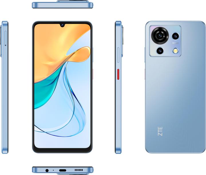ZTE Blade V50 Vita (256 Go, Bleu glacé, 6.75", Double SIM, 50 Mpx, 4G)