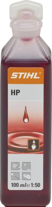 Produktbild Stihl 2-Takt Motoröl (Motorenöl) HP 1:50 für 5 Liter, Inhalt 100 ml 10 Stück (Kettensäge Schwert)
