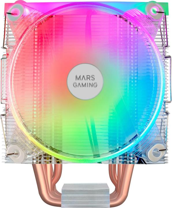 Produktbild Mars Gaming Ventilateur Pour Processeur Mcpu66 RGB (Transparent) (102 mm)