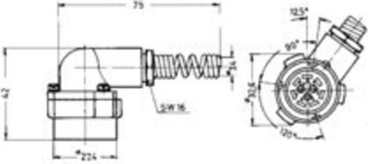 Produktbild Telegärtner NF-Steckverbinder Stecker, gew