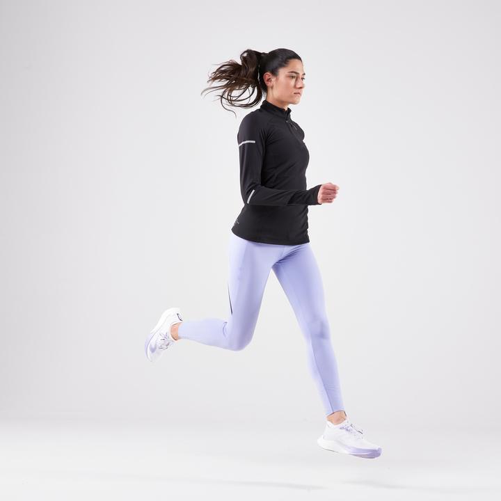 Image du produit Kiprun Maillot de course à manches longues femme - Warm Light noir (42)