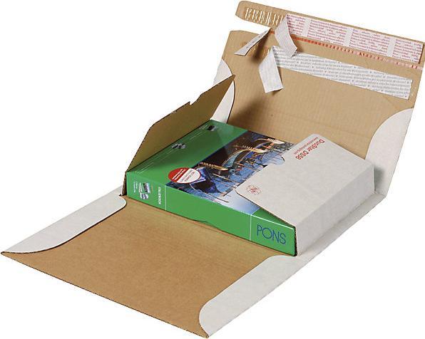 Image du produit Ratioform Emballage pour livre DuoStar, double fermeture autocollante, L x l 305 x 215 mm (1 x)