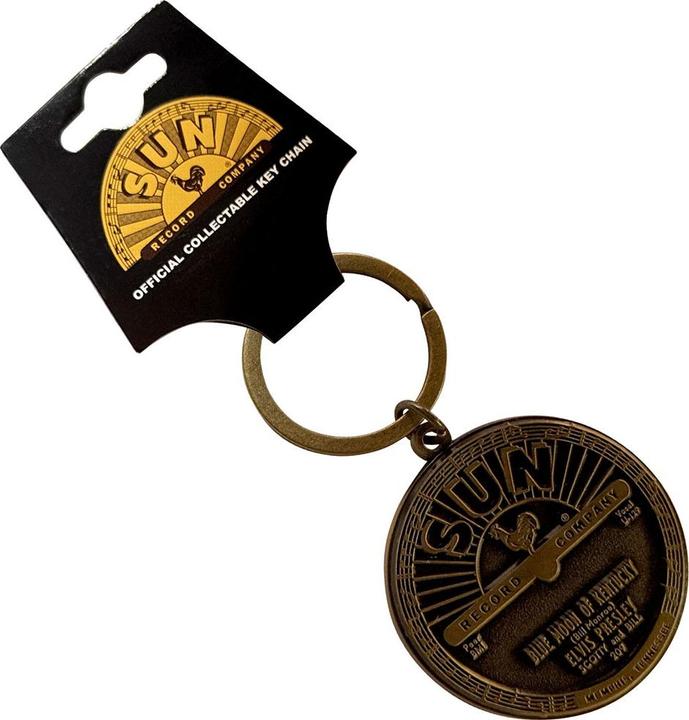 Actual product image Sun Records Elvis Blue Moon Schlüsselanhänger