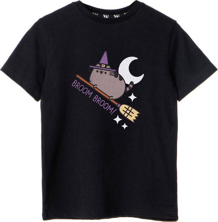 Pusheen Broom Broom TShirt Mädchen kurzärmlig