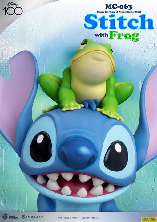 Image du produit Beast Kingdom DISNEY 100E ANN. - Stitch avec Grenouille -Statuette Master Craft 34cm