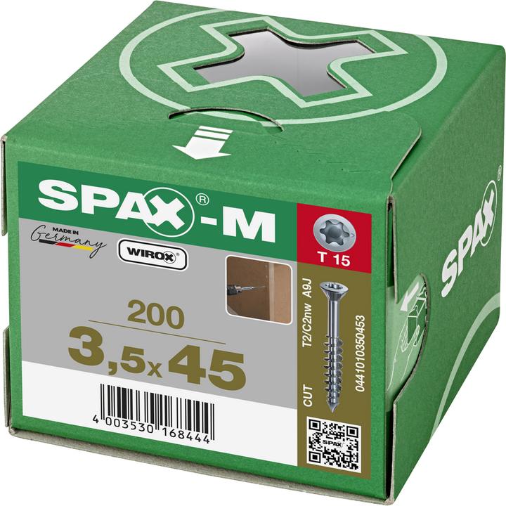 Actual product image Spax Self-tapping screws M SK T15 3.5x45 mm (200 Screws per piece)