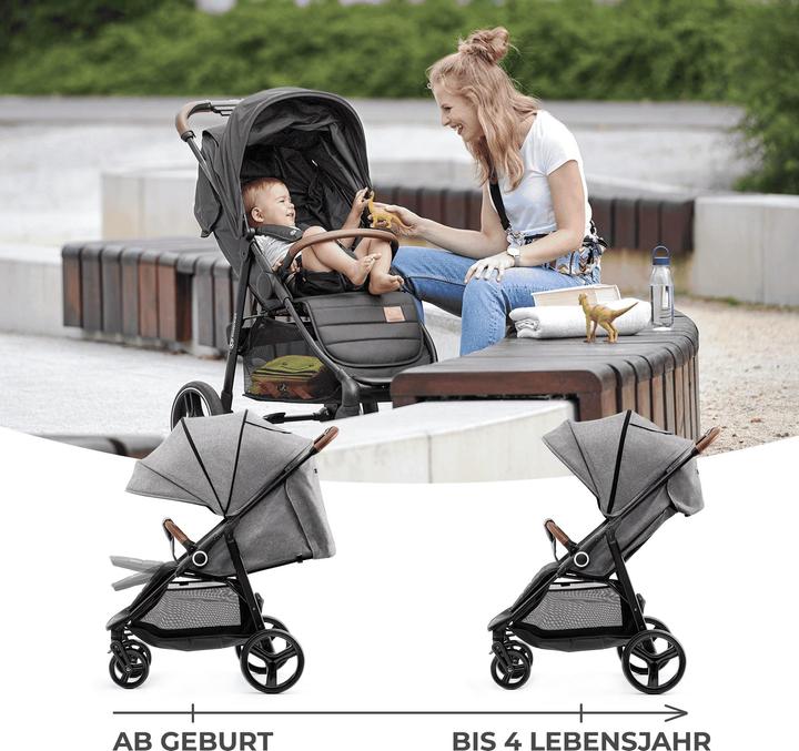 Image du produit KinderKraft poussette GRADE PLUS GREY