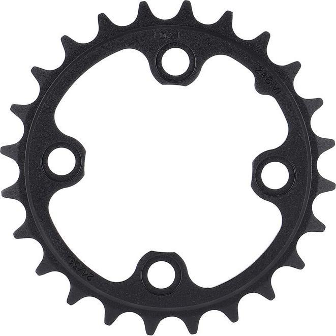 Truvativ MTB/DH 2 fois 24 dents, cercle de trous alu, sc (24)