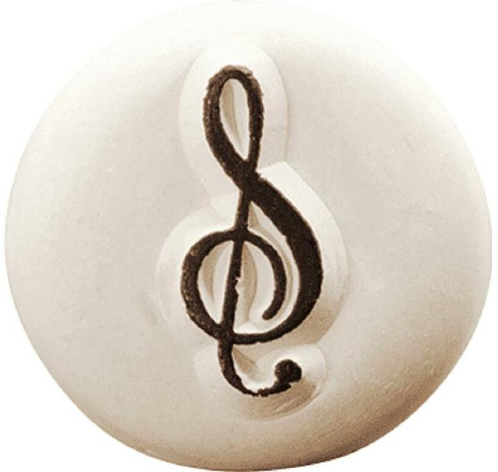 Produktbild La Dot Cosmetics Stempel Tattoo Stein klein Musik-Note