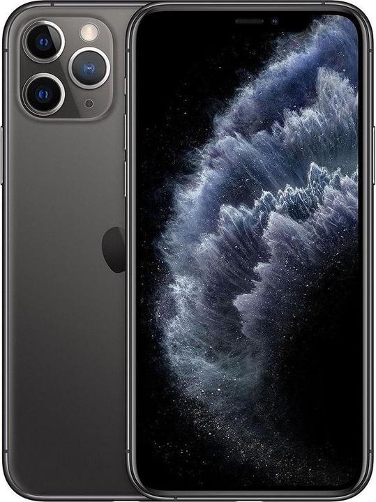 Image du produit Re!commerce iPhone 11 Pro (256 Go, Noir, 5.80", 12 Mpx, SIM + eSIM, A / Comme neuf)